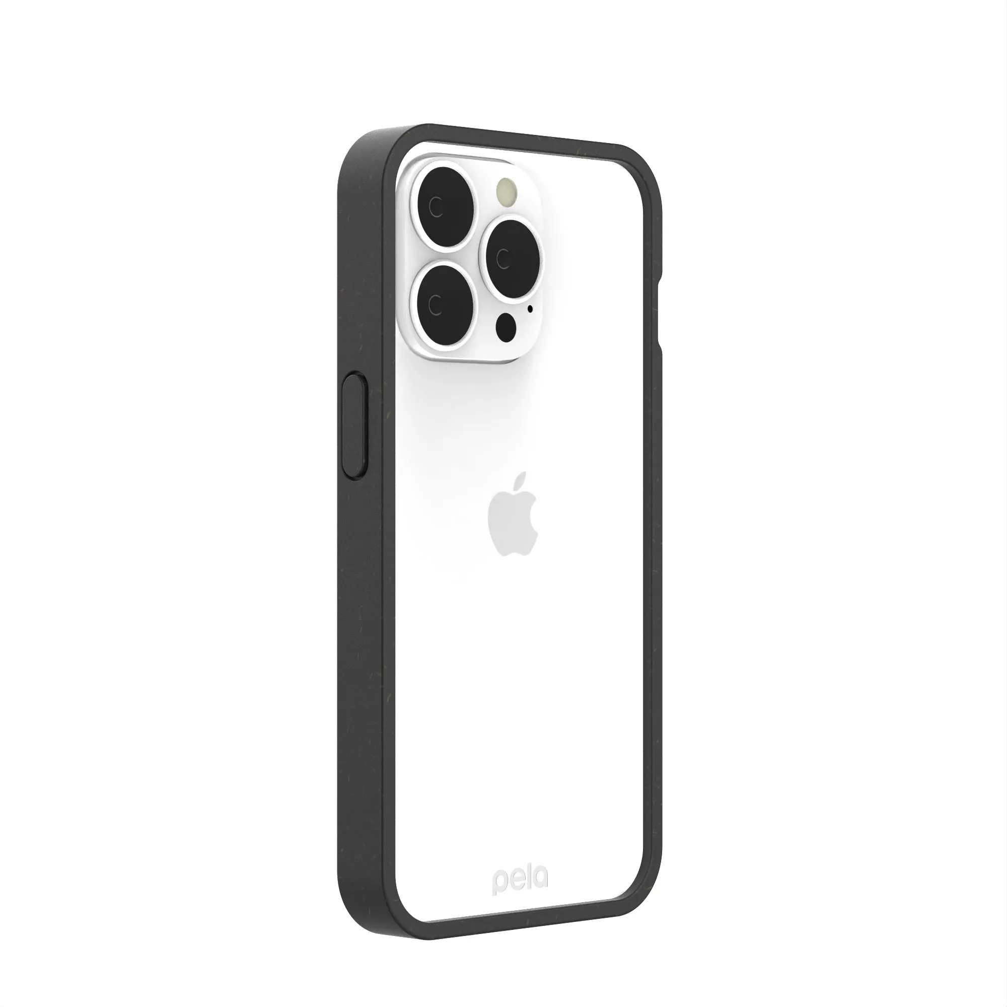 Clear iPhone 13 Pro Case with Black Ridge