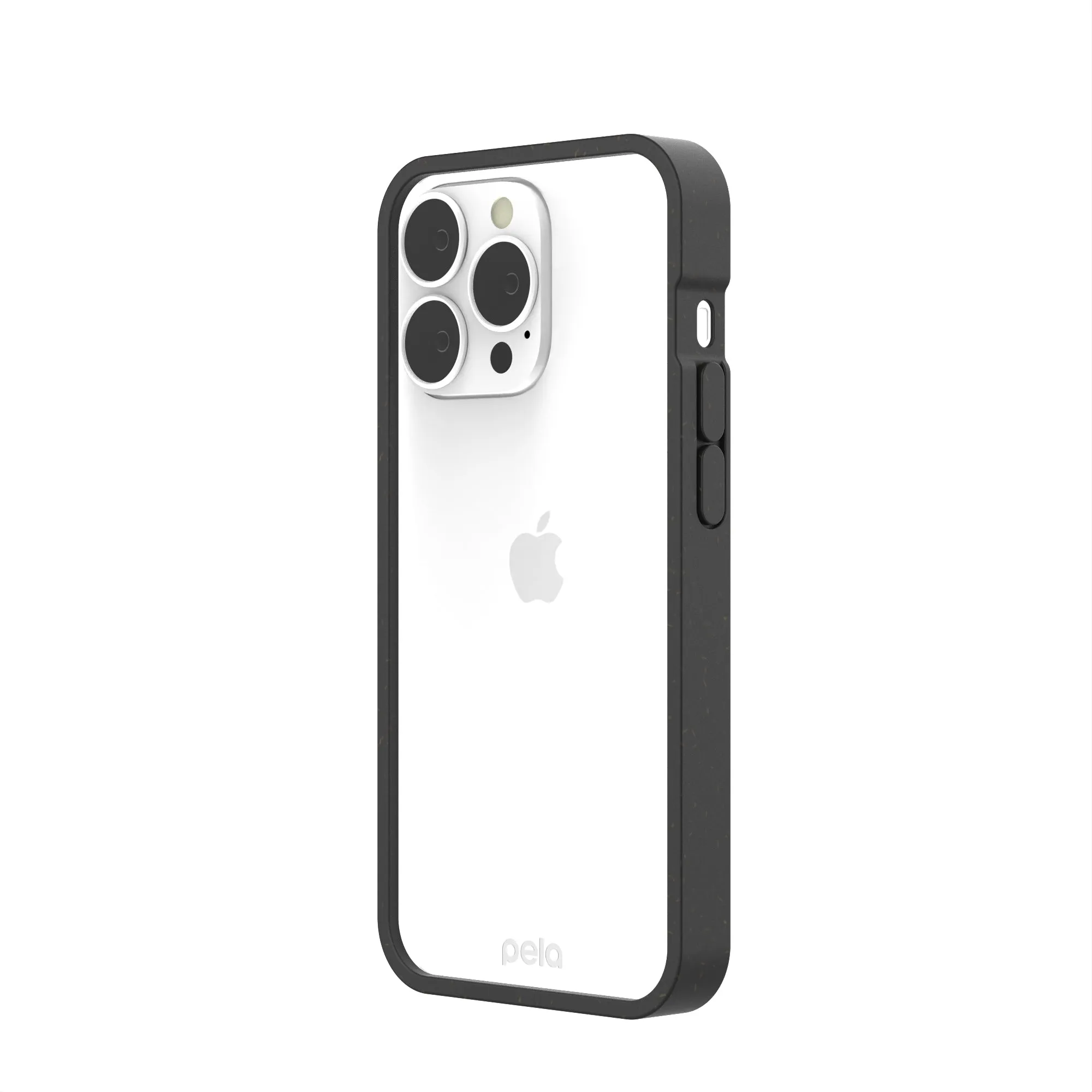 Clear iPhone 13 Pro Case with Black Ridge