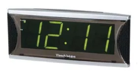 Clock - Low Vision Jumbo Green LED Display with Alarm