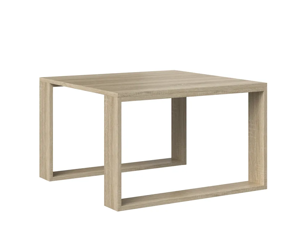 COFFEE TABLE LIVING ROOM LOFT MODERN MINI SONOMA 67x67cm