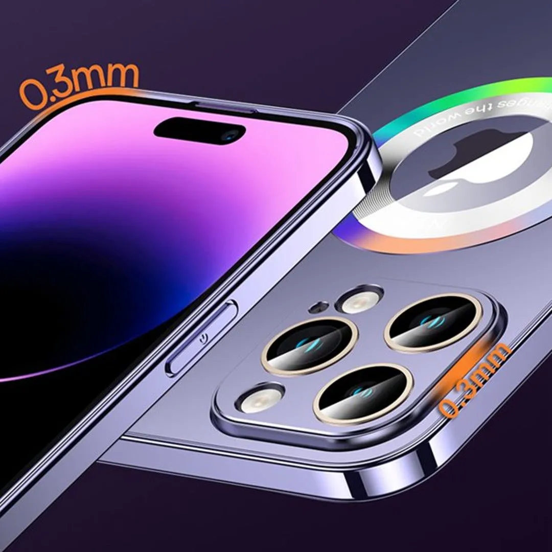 Colorful Logo Magnetic Protective Case - iPhone