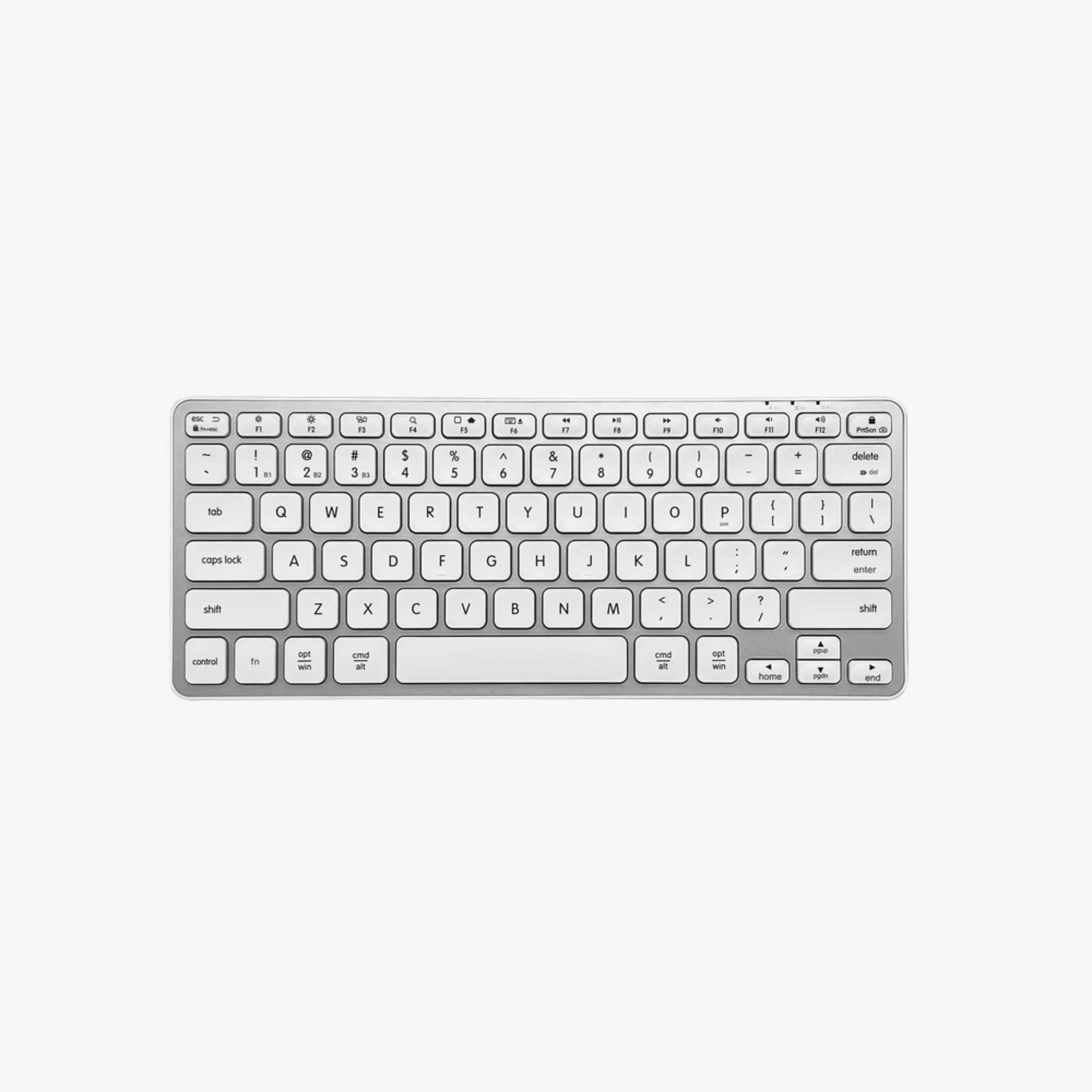 Compact Bluetooth Keyboard for Mac (Aluminum)