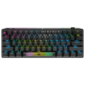 Corsair K70 PRO MINI WIRELESS 60% Mechanical CHERRY MX Speed Switch Keyboard with RGB Backlighting - Black CH-9189014-NA