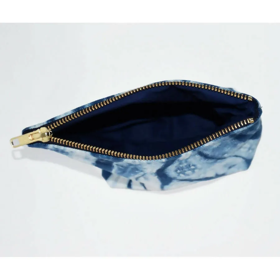 Cosmetic Pouch - Shibori Linen