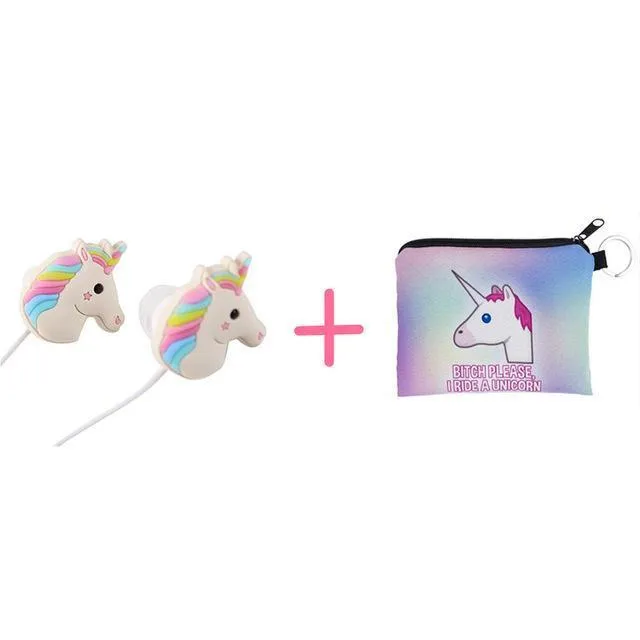 Cute Unicorn Headphones