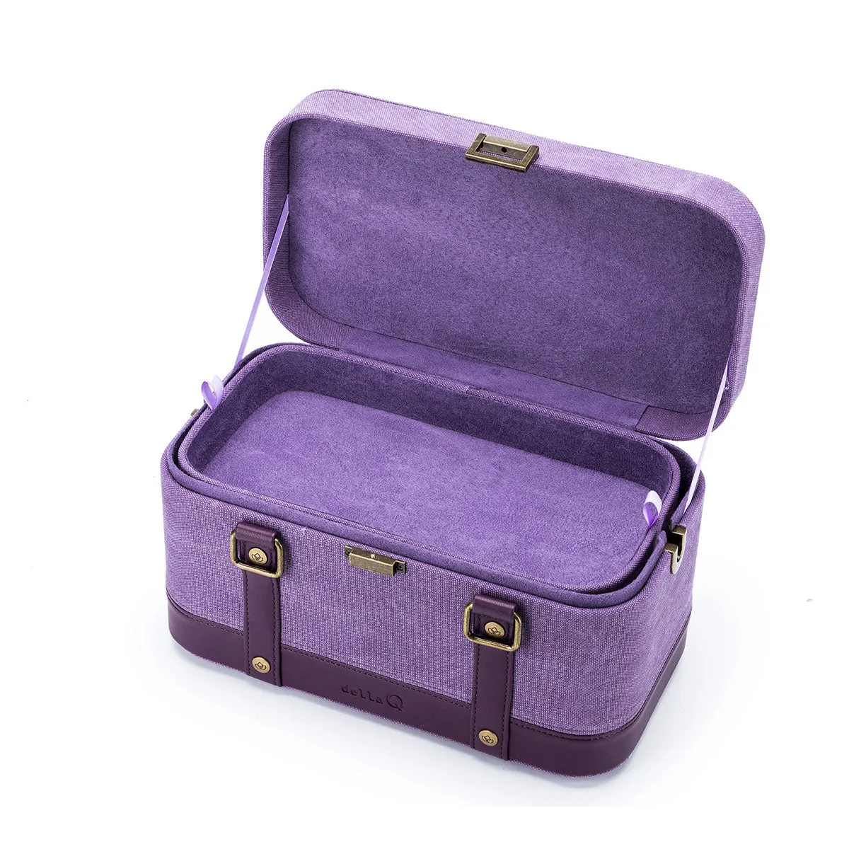 della Q Maker's Train Case - Sage