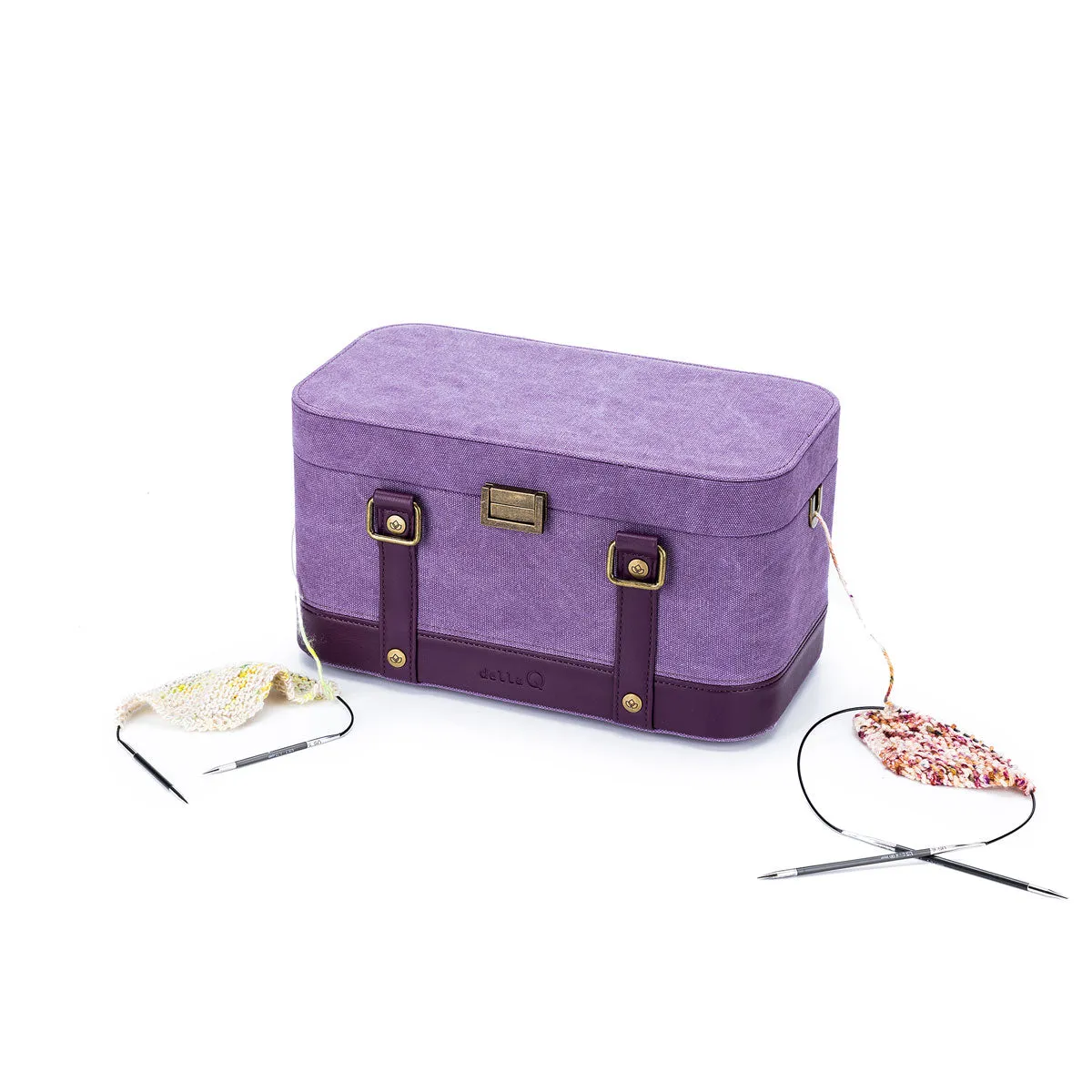 della Q Maker's Train Case - Sage