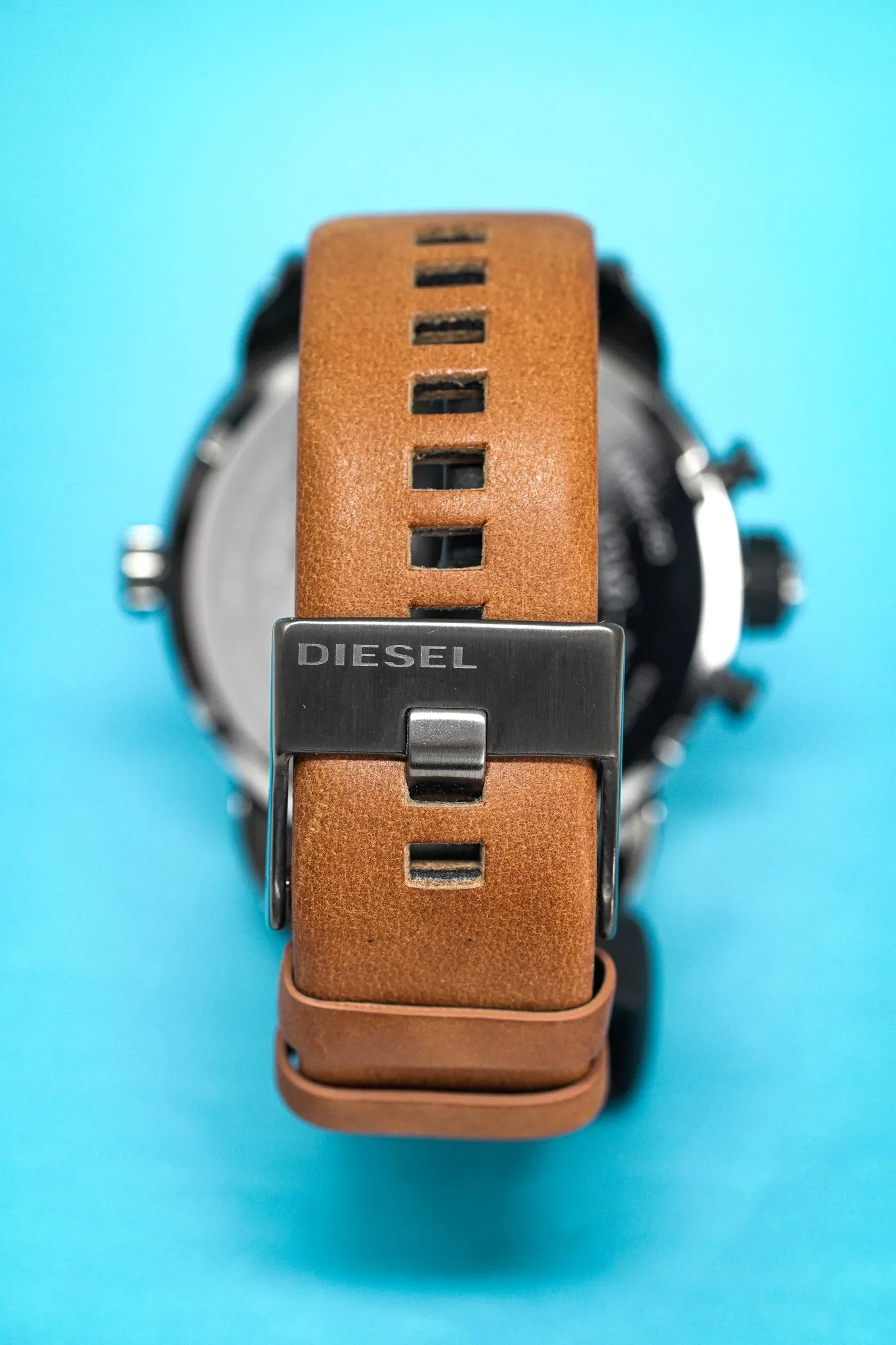 Diesel Men's Chronograph Watch Little Daddy White Brown