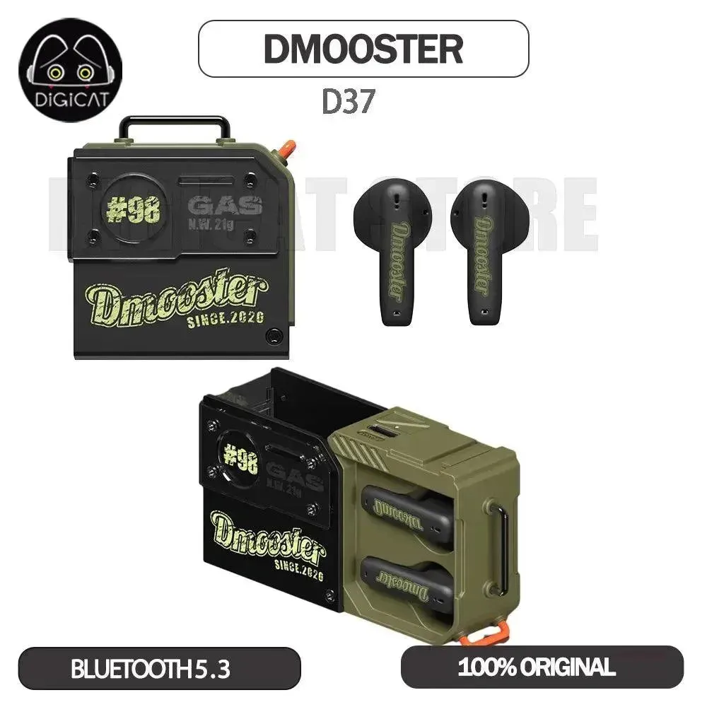 DMOOSTER D37 Tank Wireless Earphones