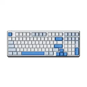 Durgod K615w Corona Echo White Backlit Wireless Keyboard