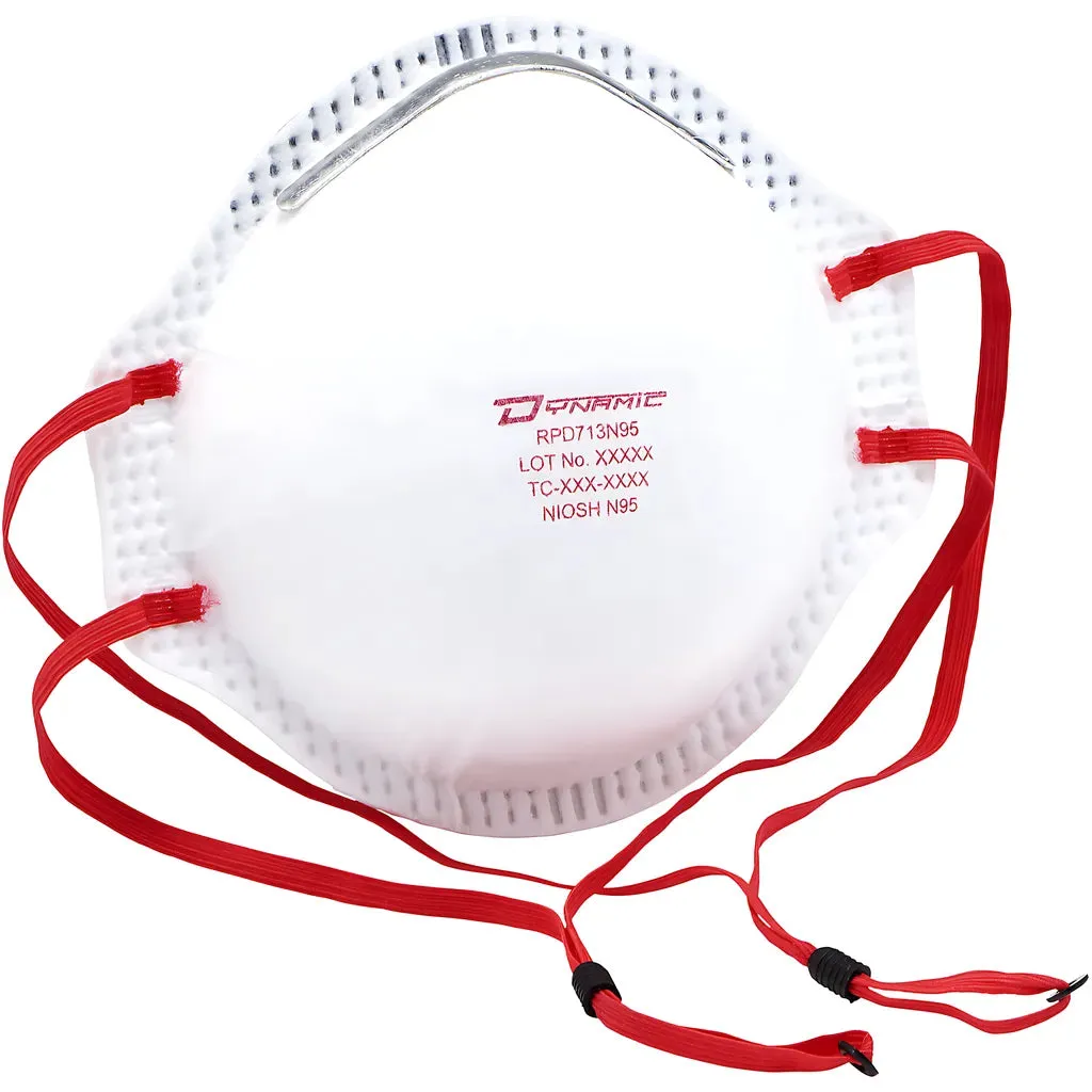 Dynamic 270-RPD713N95 Deluxe N95 Disposable Respirator - 20 Pack