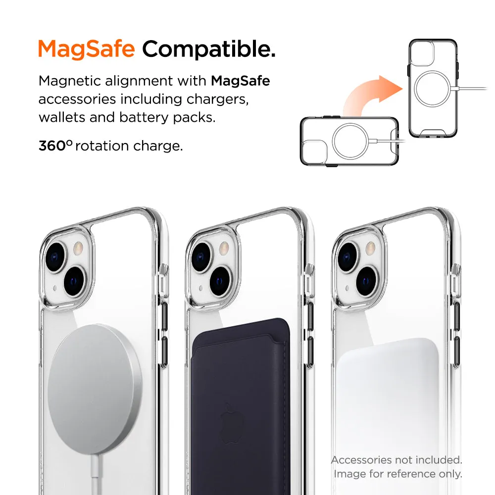 Eiger Glacier MagSafe Compatible Case for Apple iPhone 13 in Clear