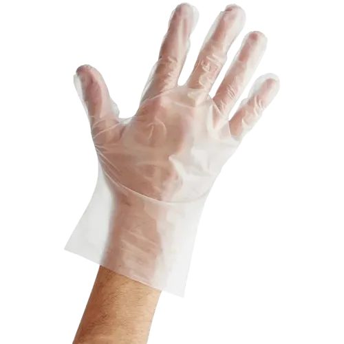 ETPEMQL Thermoplastic Gloves Clear Large - 2000/Case