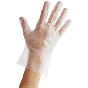 ETPEMQL Thermoplastic Gloves Clear Large - 2000/Case