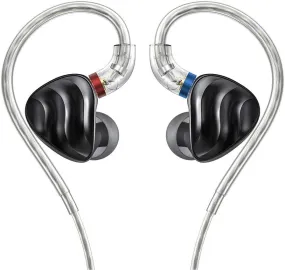 FiiO FH3 Hybrid In-Ear Monitors (2 Balanced Armatures   1 Dynamic Drivers)