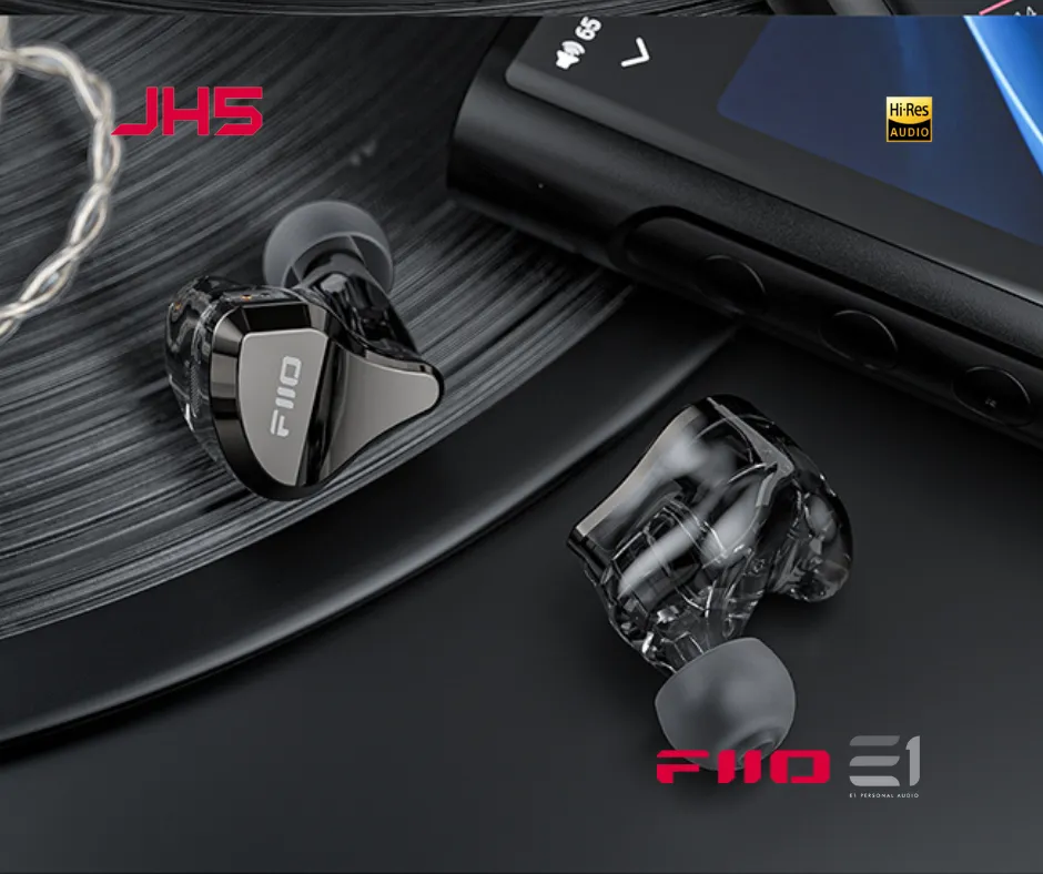 FiiO JH5 Hybrid Universal-fit In-ear Monitors