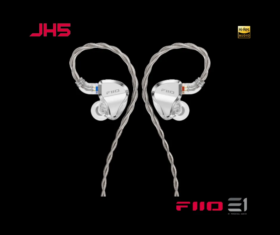 FiiO JH5 Hybrid Universal-fit In-ear Monitors