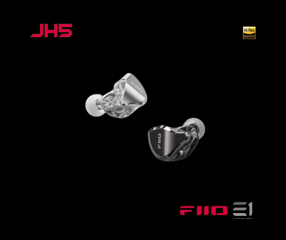 FiiO JH5 Hybrid Universal-fit In-ear Monitors