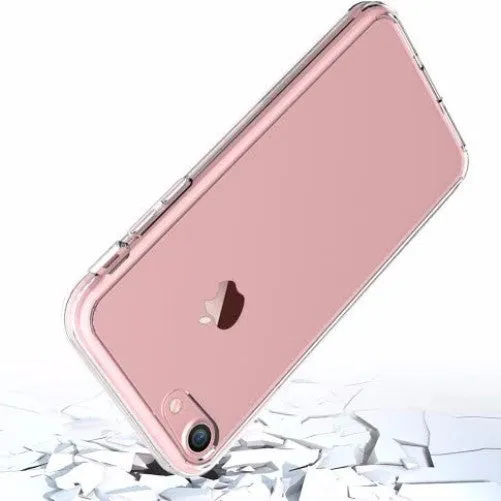 For Apple iPhone 7 Case, Easy Grip Slim Armor Bumper Case for Iphone 7 - Clear