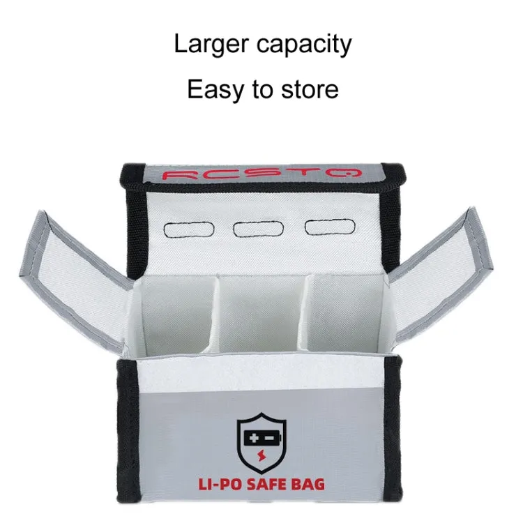 For DJI FPV/Avata/Mini3 Pro RCSTQ Explosion Proof Battery Bag, Capacity: 1pack