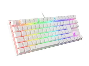 Gaming Keyboard Genesis Thor 303 Tkl Es Rgb Backlight Mechanical Brown White Hot Swap