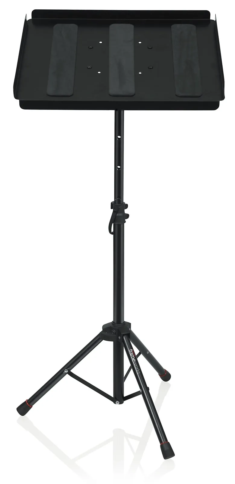 Gator Frameworks Compact Adjustable Media Tray Stand