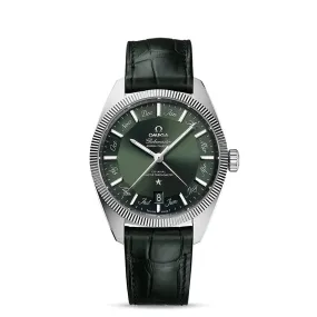 Globemaster Co-Axial Master Chronometer Annual Calendar 41 mm Green Dial