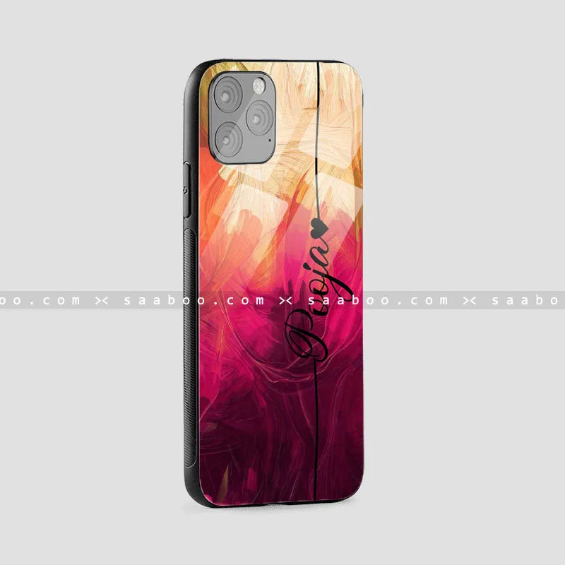 Glossy Protective Case With Jelly Name