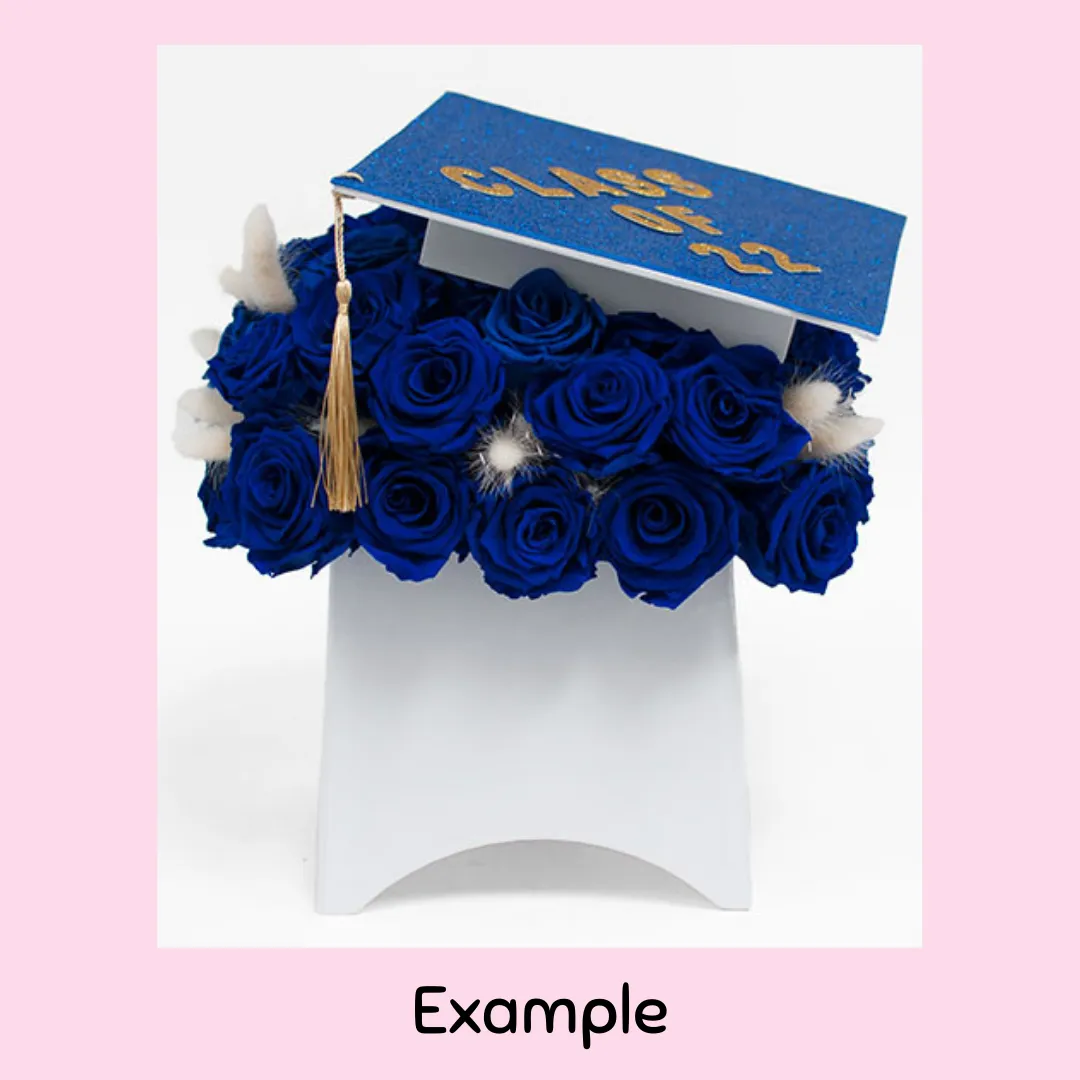 Graduation Flower Box -- PICK UP ONLY!!