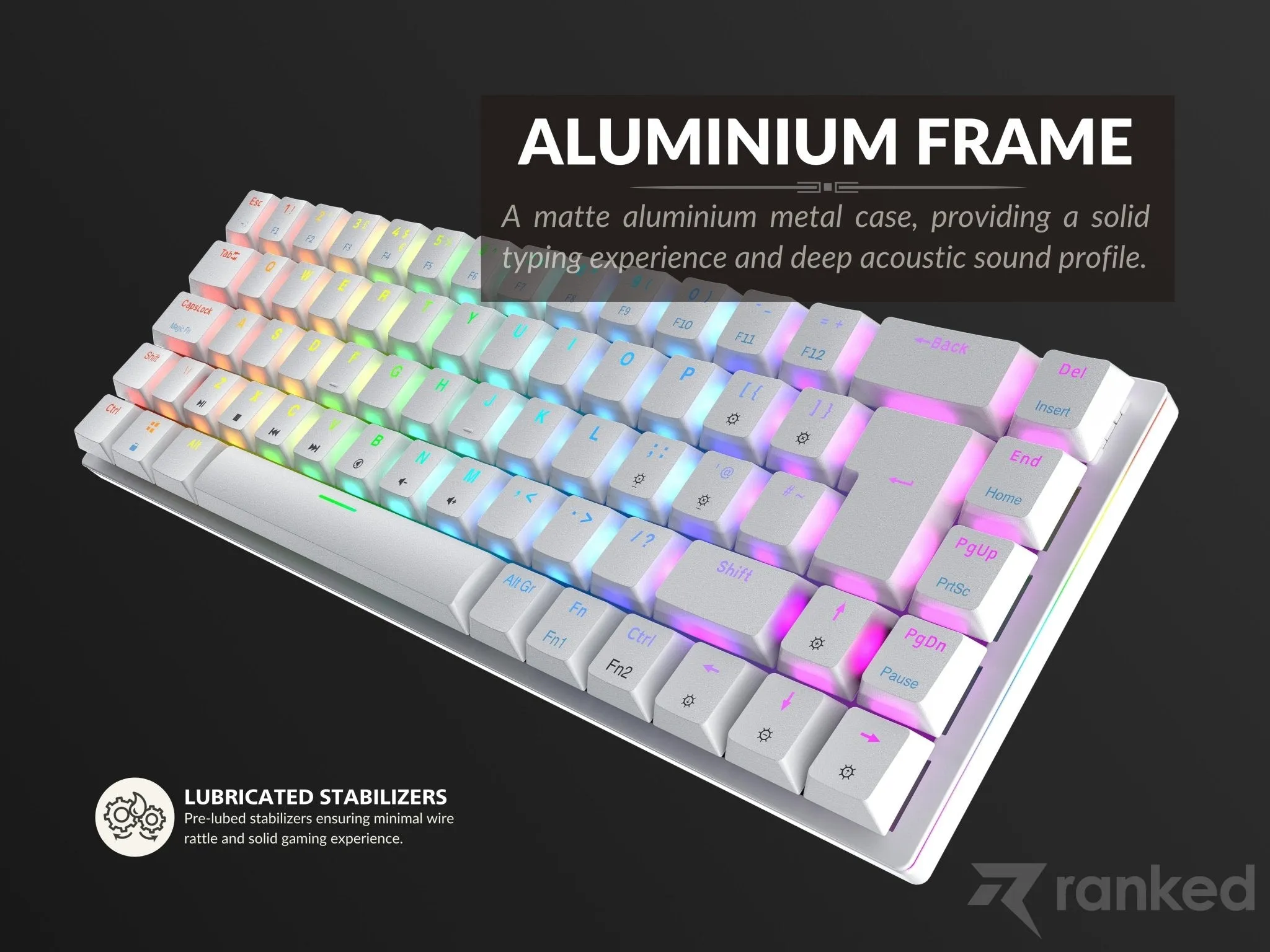 Guardian g65 Low Profile Mechanical Gaming Keyboard - [ISO UK]