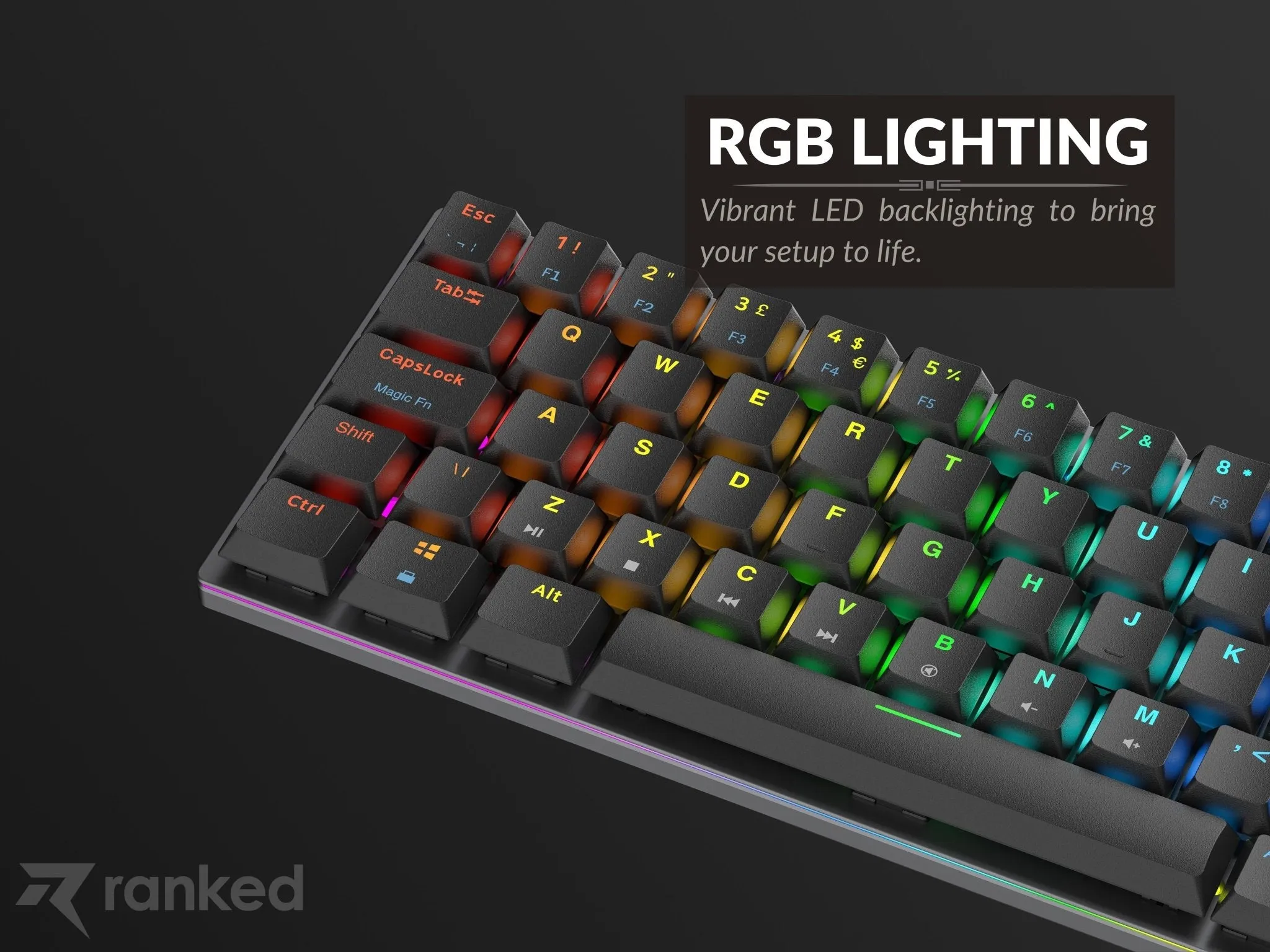 Guardian g65 Low Profile Mechanical Gaming Keyboard - [ISO UK]