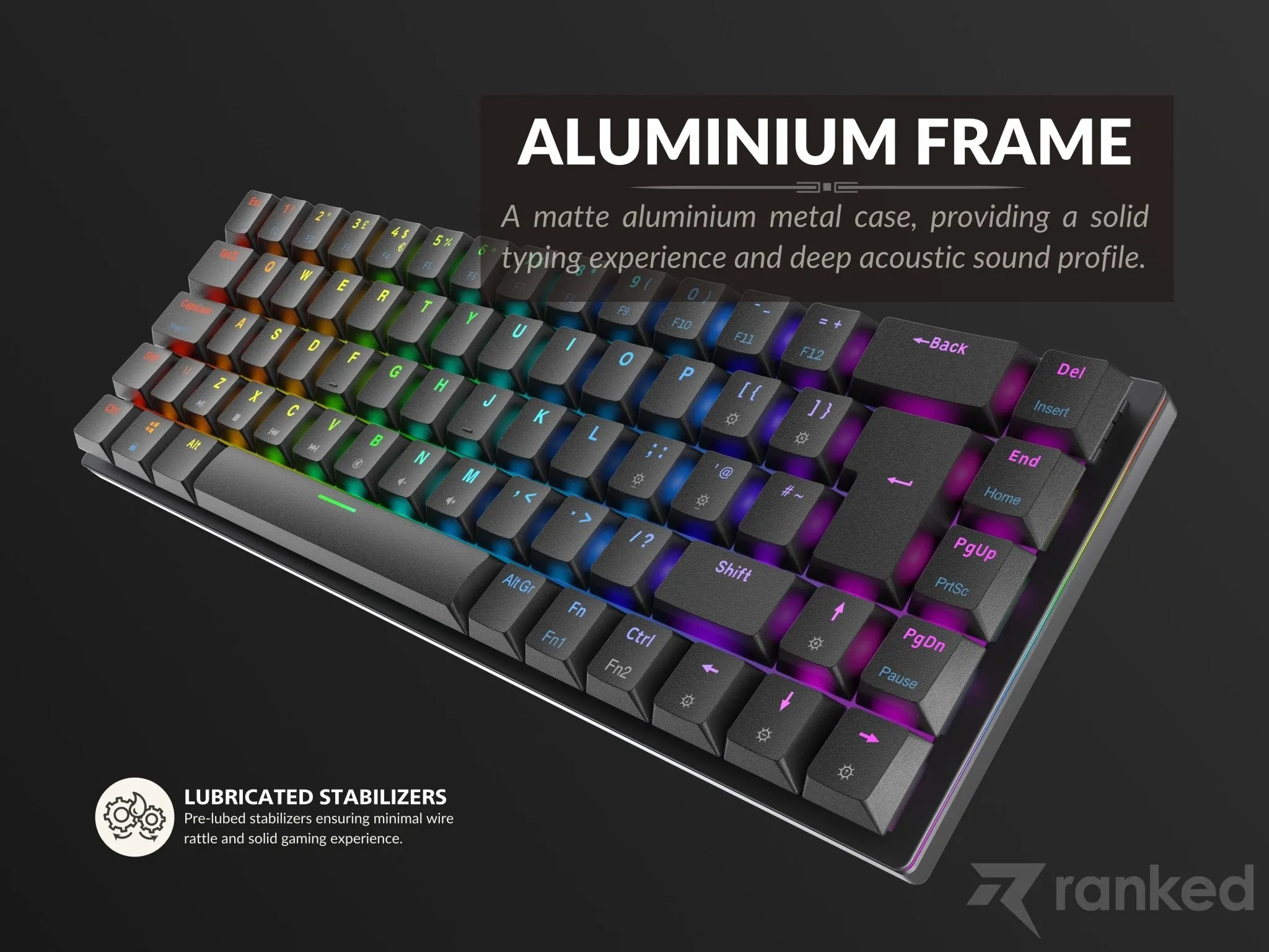 Guardian g65 Low Profile Mechanical Gaming Keyboard - [ISO UK]