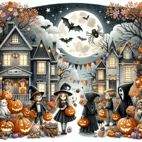 halloween canvas wall art