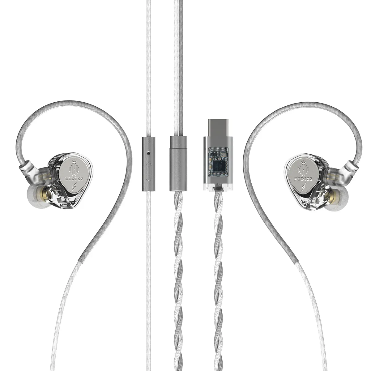 HIDIZS ST2 PRO Nebula 2-in-1 High-Performance DAC & USB-C HiFi Digital In-ear Earphones