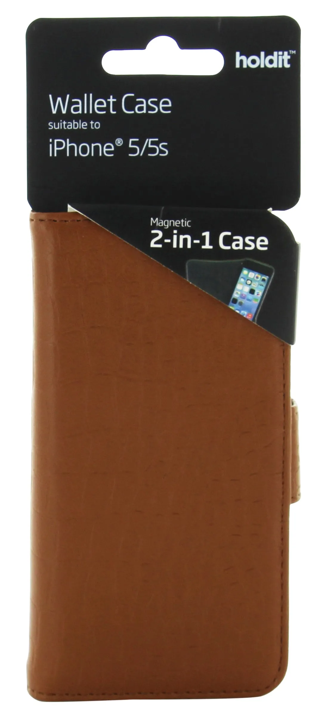 Holdit Wallet Case Magnet for iPhone 5/5S/5SE (2 Card Pockets)