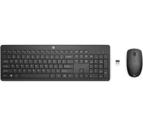 HP 230 Wireless Mouse   Keyboard Combo Black | 18H24AA#ABU