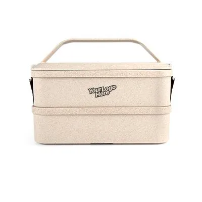 Husk Fiber 2 Tier Lunch Box