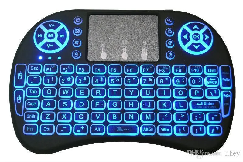 I8 2.4G Mini Wireless Keyboard With Touchpad Qwerty