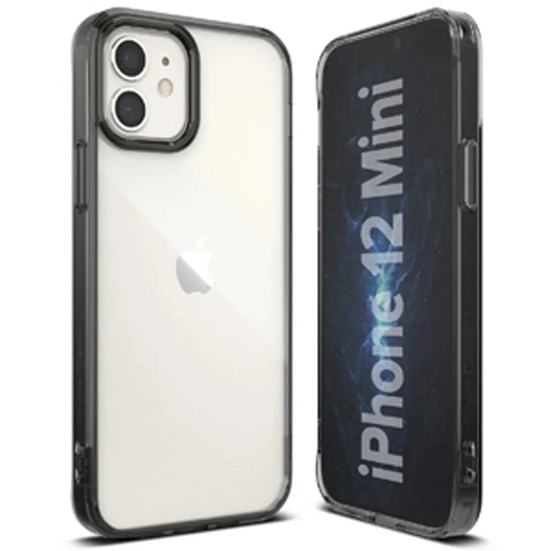 iPhone 12 mini Case Fusion Smoke Black by Ringke