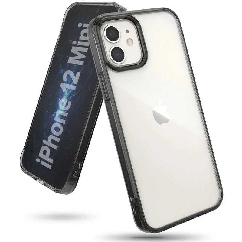 iPhone 12 mini Case Fusion Smoke Black by Ringke