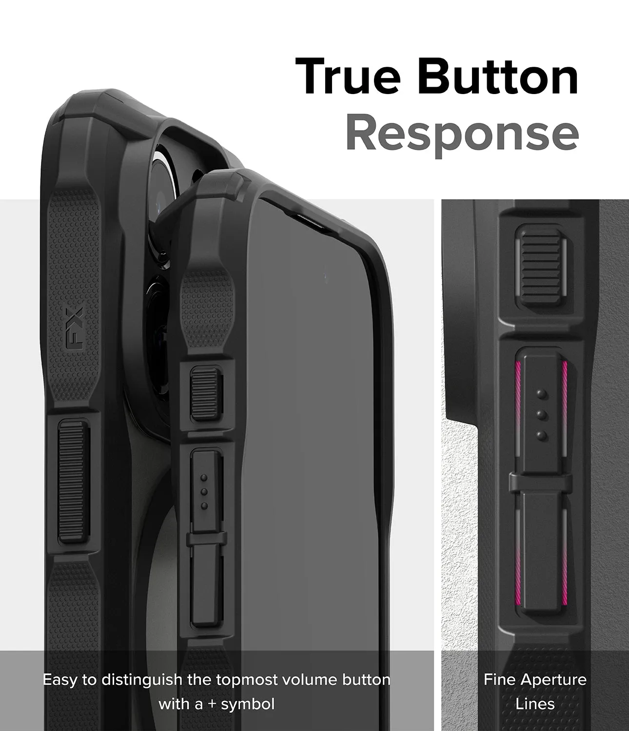 iPhone 15 Pro Case | Fusion-X Magnetic Matte Black