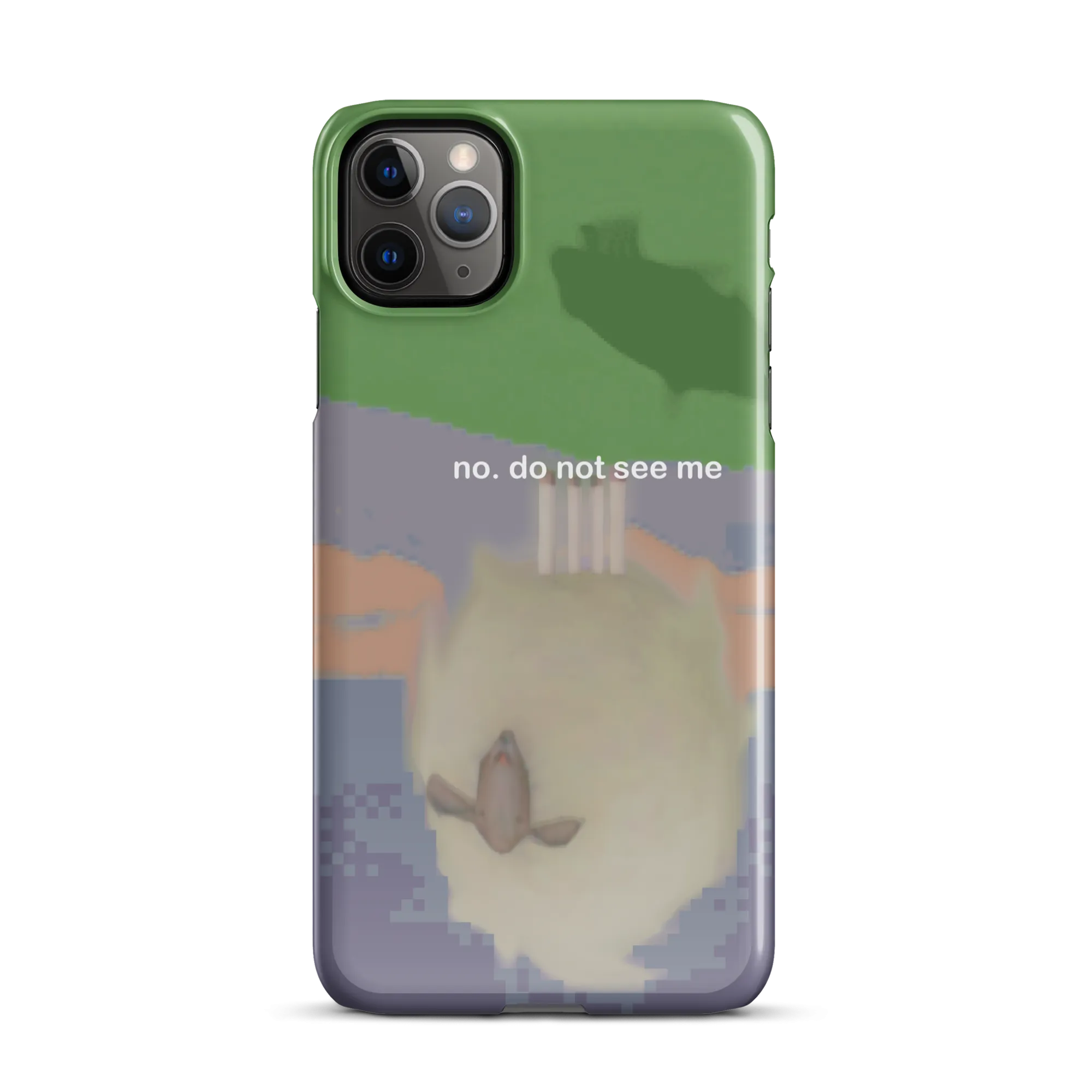 iphone snap case - do not see me