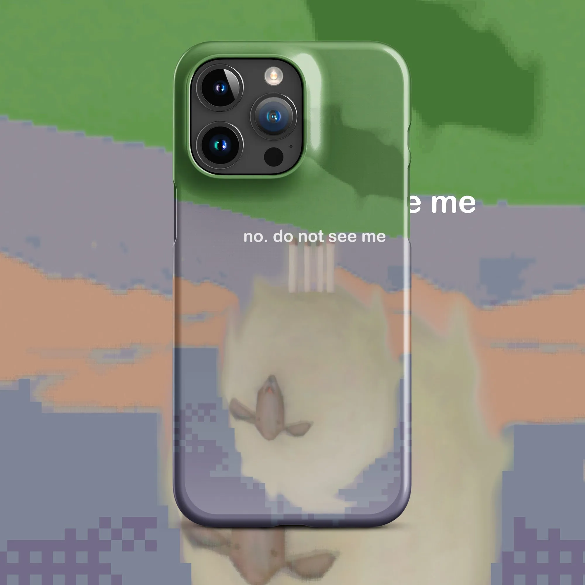 iphone snap case - do not see me