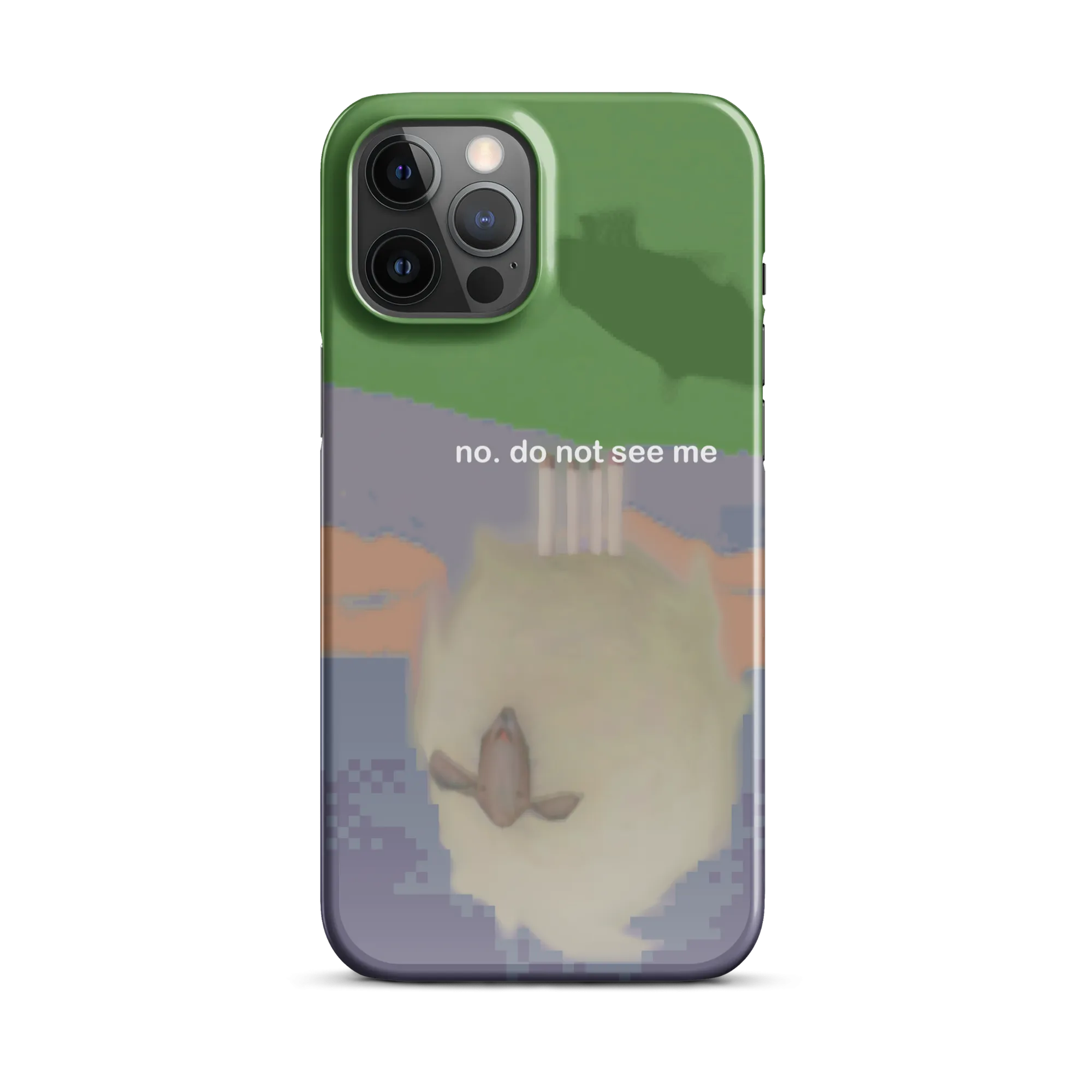 iphone snap case - do not see me