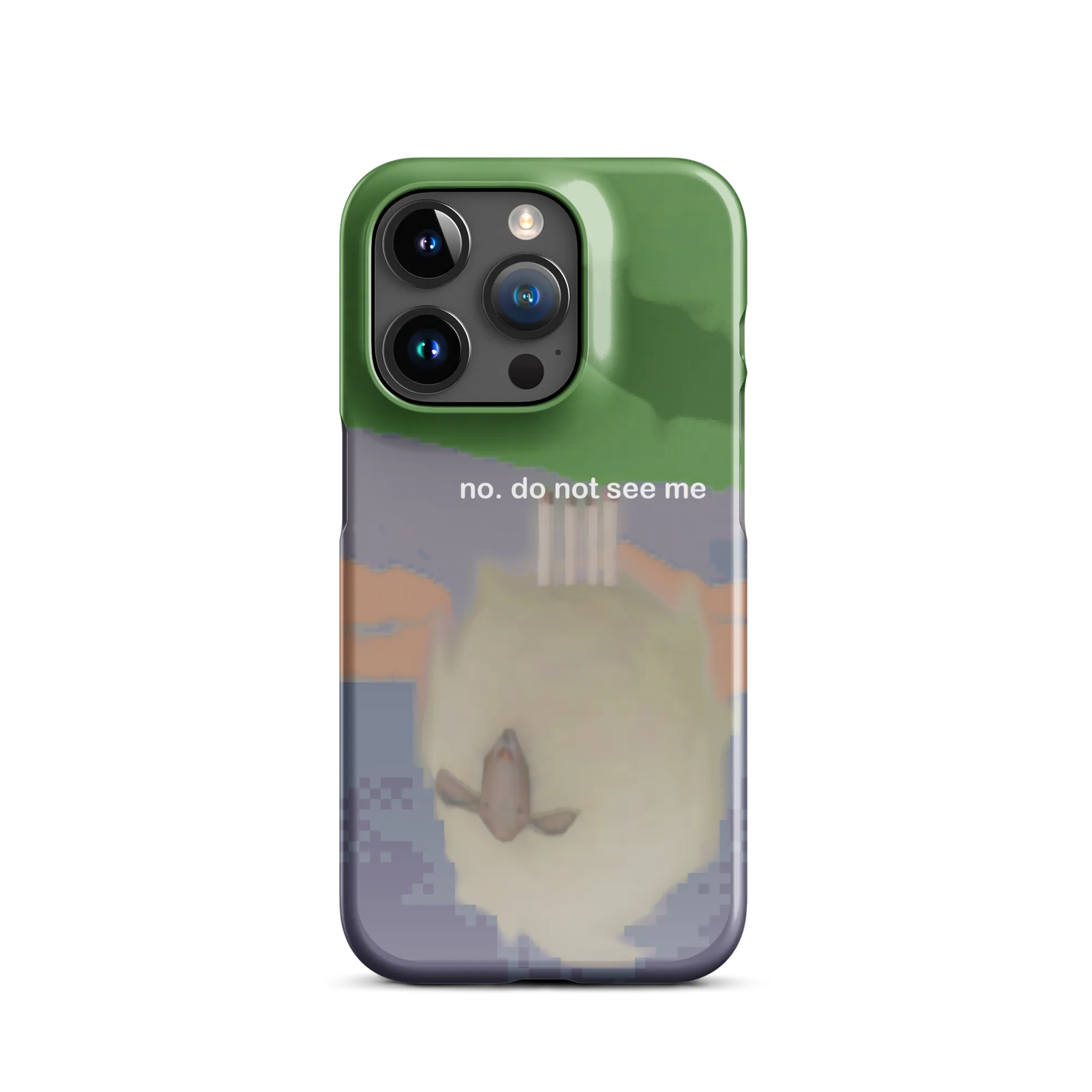 iphone snap case - do not see me