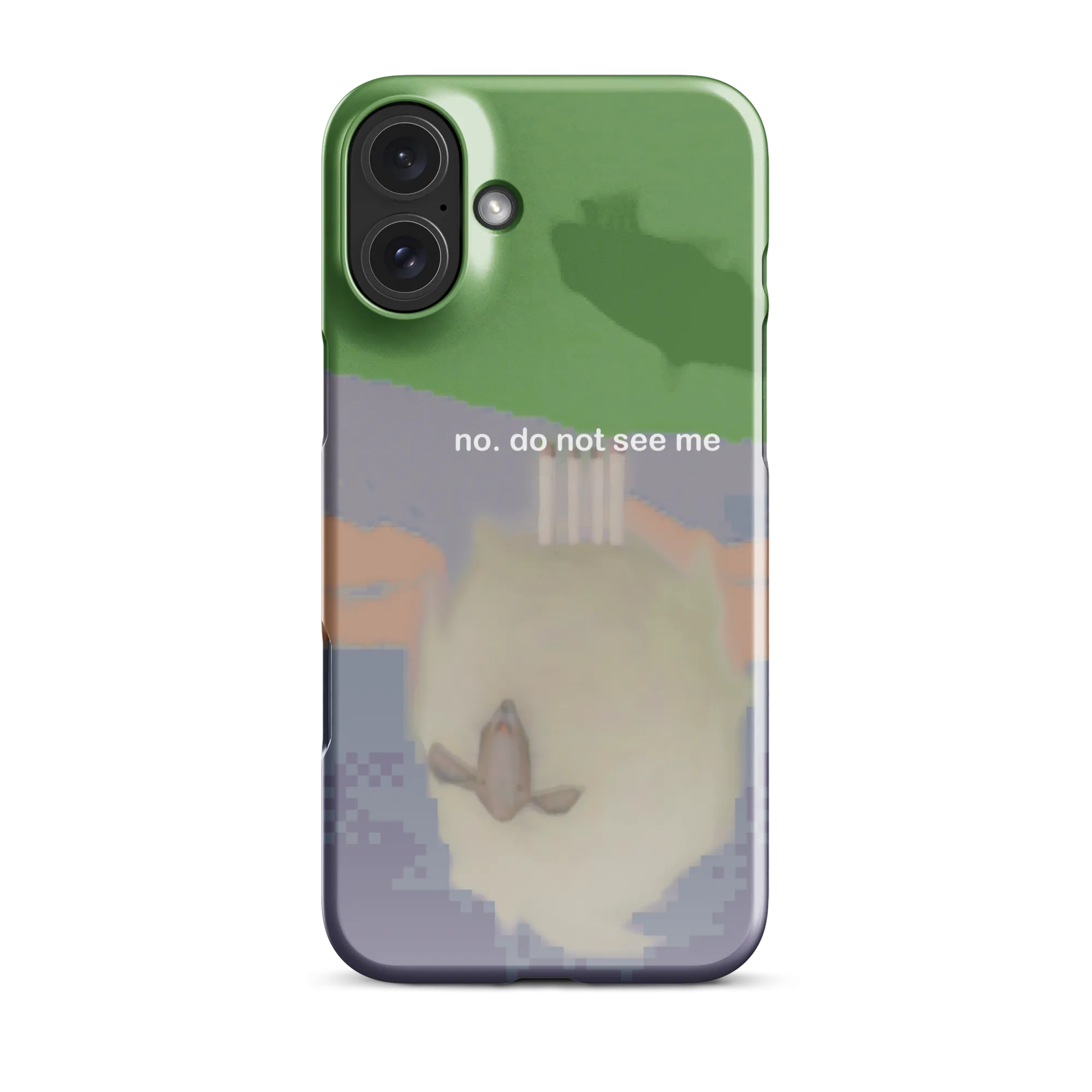 iphone snap case - do not see me