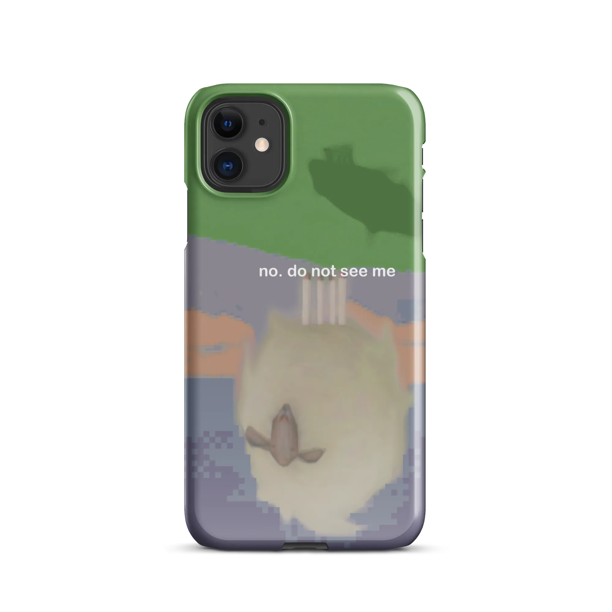 iphone snap case - do not see me