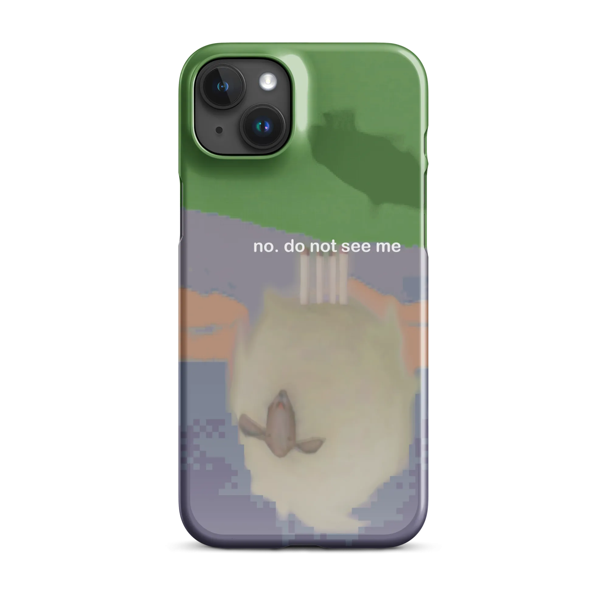 iphone snap case - do not see me