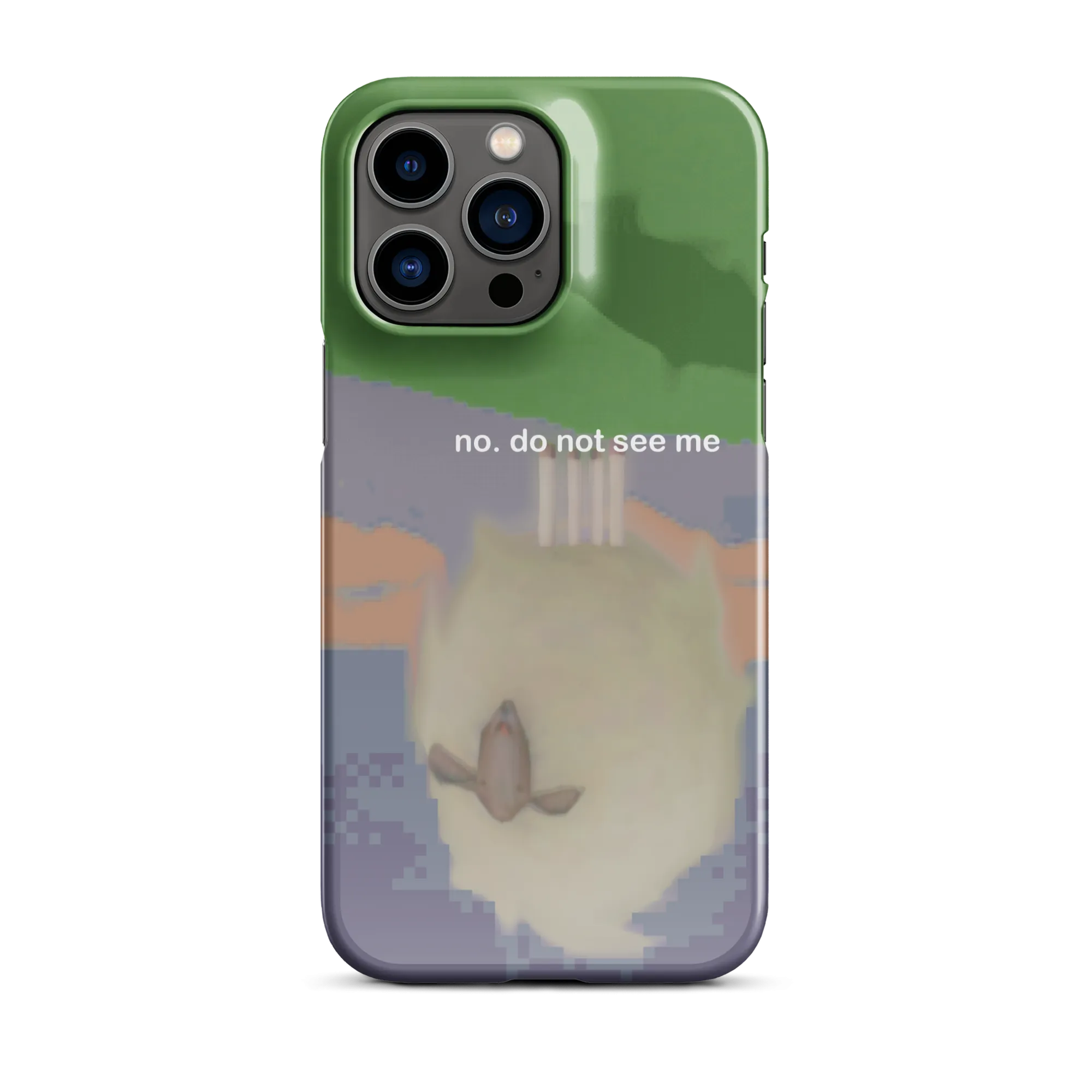 iphone snap case - do not see me