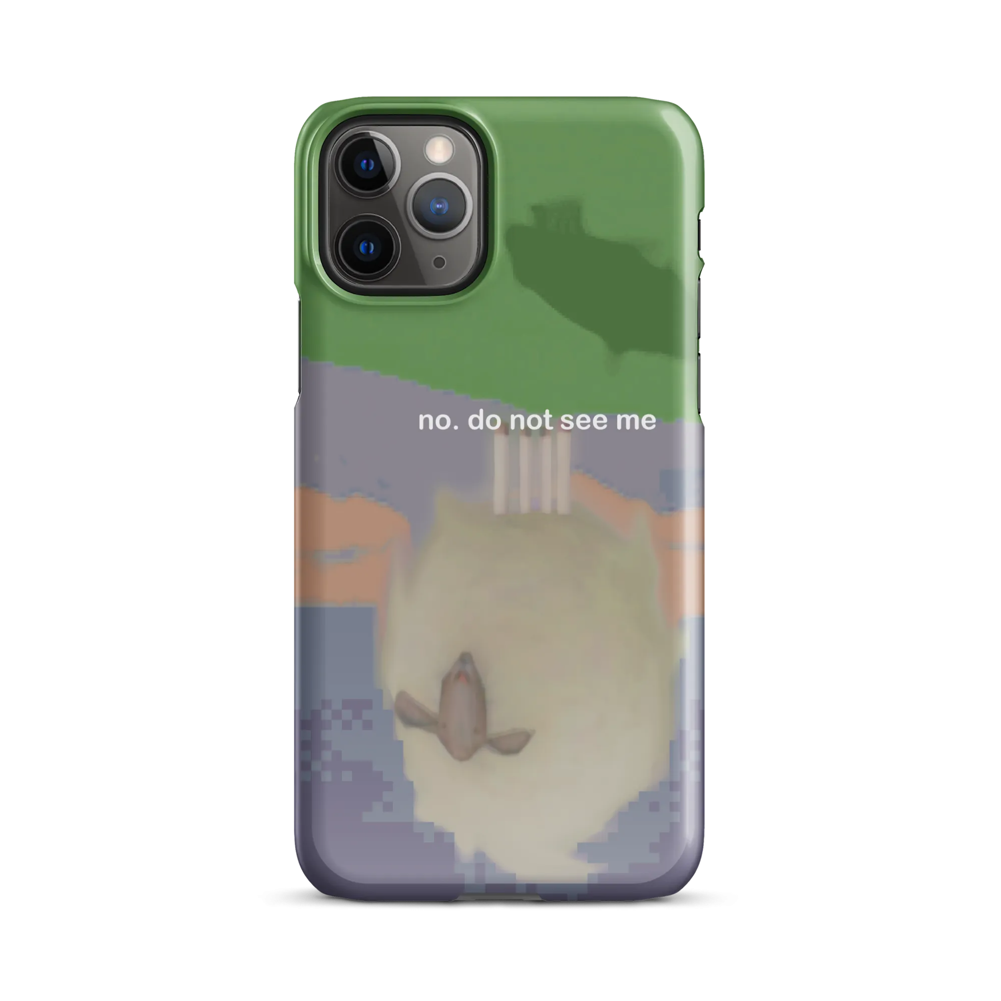 iphone snap case - do not see me